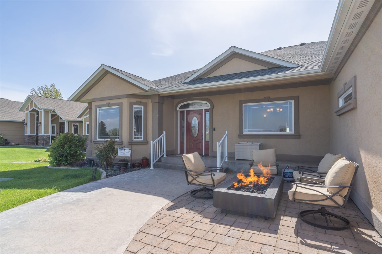 Firepit patio